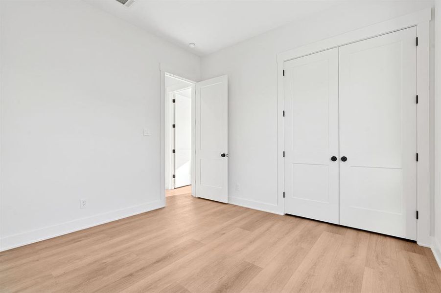 And another BIG double reach-in closet. Have you all noticed the 8 foot doors throughout?