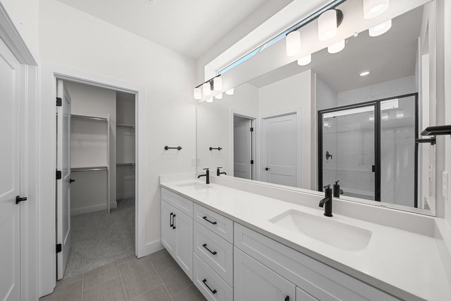 Furnished interior view inside a new home in Trumark Homes at Sterling Ranch, Littleton (Image 11).