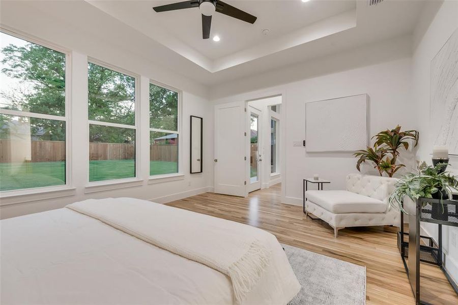 Furnished interior view inside a new home in , Dallas (Image 17).