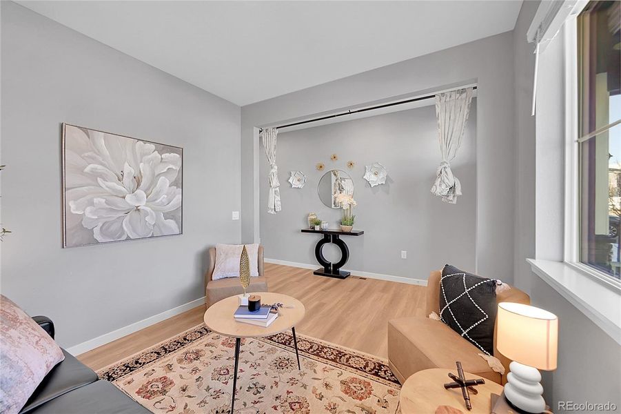 Furnished interior view inside a new home in , Parker (Image 11). Furnished interior view inside a new home in , Parker (Image 11).