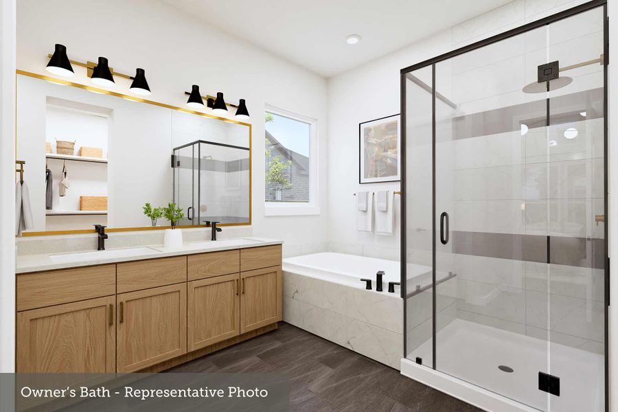 Owner's Bath - Representative Photo