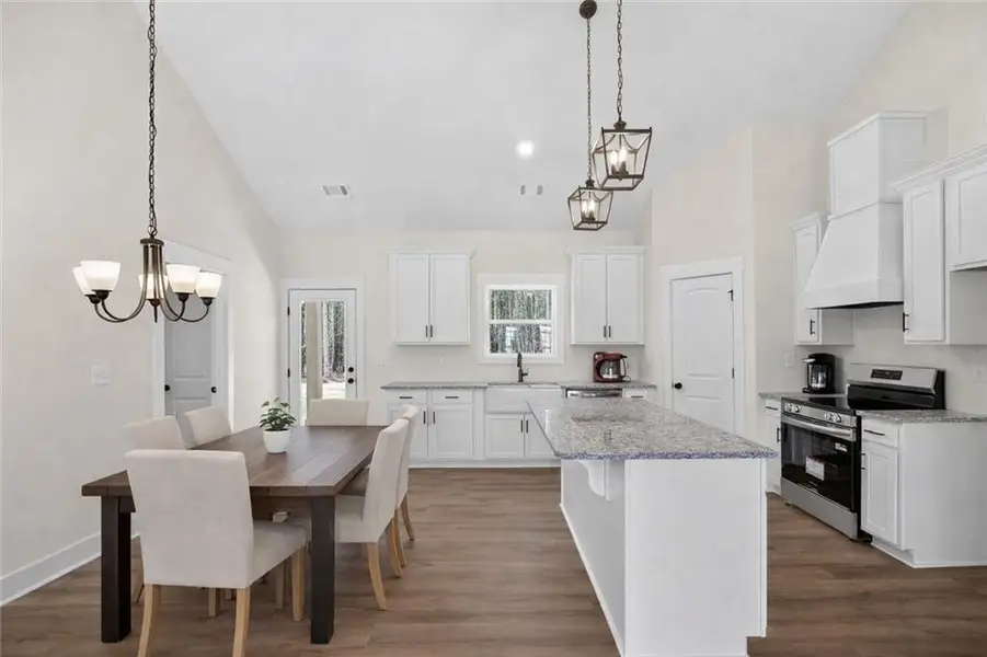 Furnished interior view inside a new home in , Rockmart (Image 6).