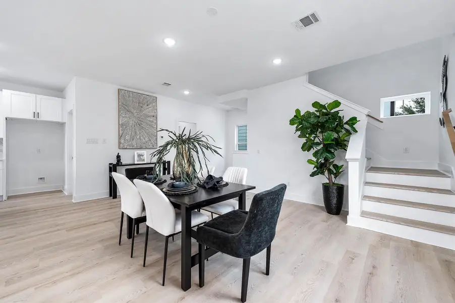 Furnished interior view inside a new home in , Houston (Image 12). Furnished interior view inside a new home in , Houston (Image 12).