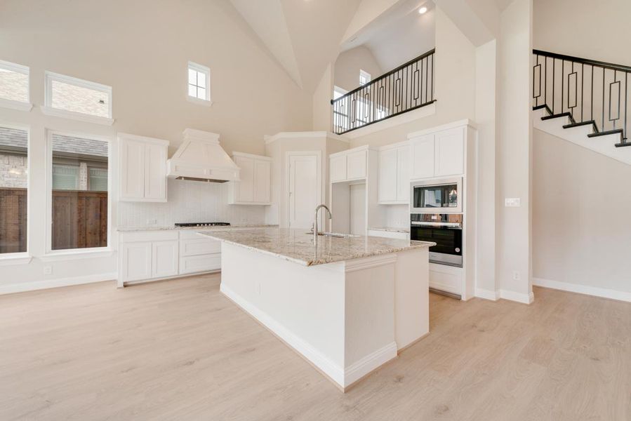Furnished interior view inside a new home in Somercrest, Midlothian (Image 8).