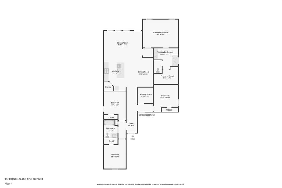 2D floor plan layout of this home in Talavera, Kyle, TX (Image 3). 2D floor plan layout of this home in Talavera, Kyle, TX (Image 3).