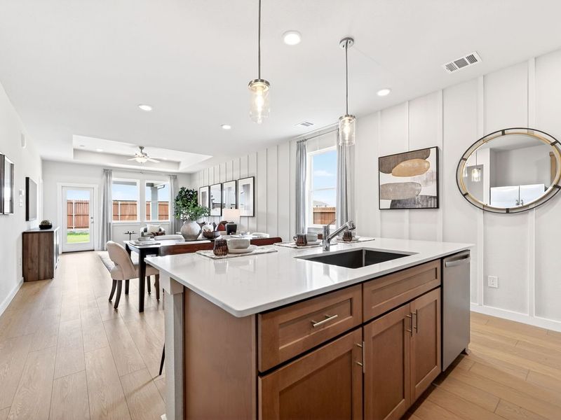 Furnished interior view inside a new home in Heartland, Crandall (Image 14).