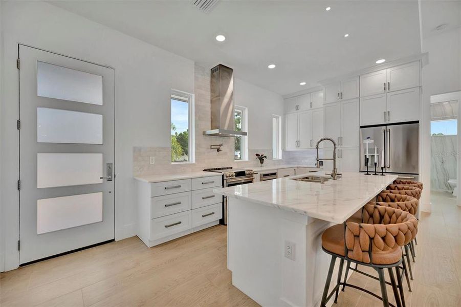 Furnished interior view inside a new home in , Sarasota (Image 9).