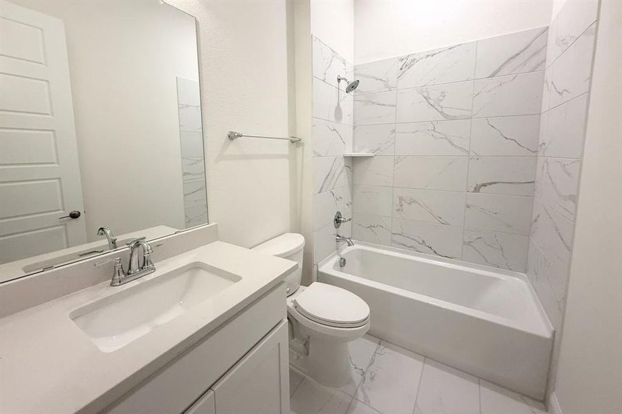 Furnished interior view inside a new home in Ridge Park Estates, Royse City (Image 6).