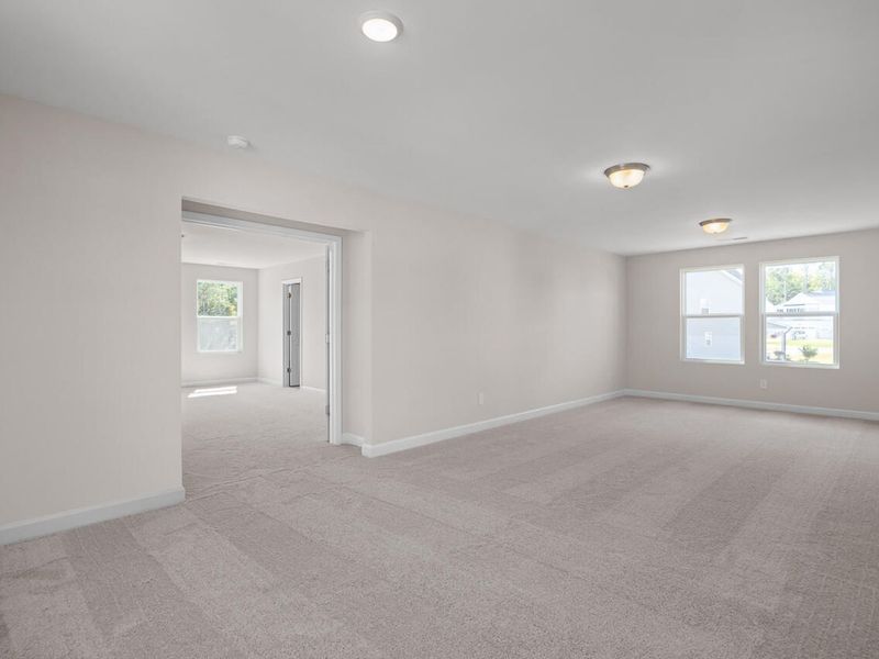 Spacious, unfurnished interior of a new home in Wellers Knoll, Lillington (Image 16).
