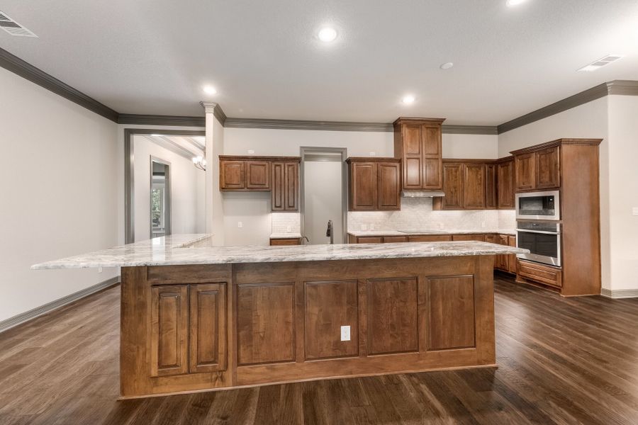Representative furnished interior of a home built from the The Ridgeline by Whitestone Custom Homes in Johnson Ranch, Bulverde (Image 8). Representative furnished interior of a home built from the The Ridgeline by Whitestone Custom Homes in Johnson Ranch, Bulverde (Image 8).