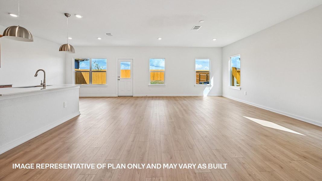 Spacious, unfurnished interior of a new home in Frontier, Mustang Ridge (Image 14).