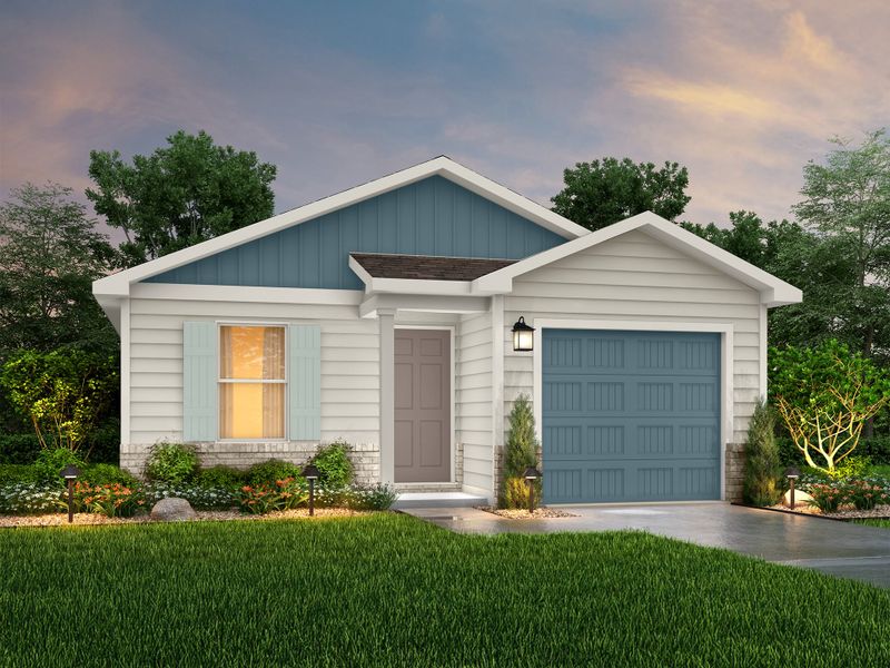 Front exterior of a home in the Summit Place community, located in Eden, NC (Image 9).