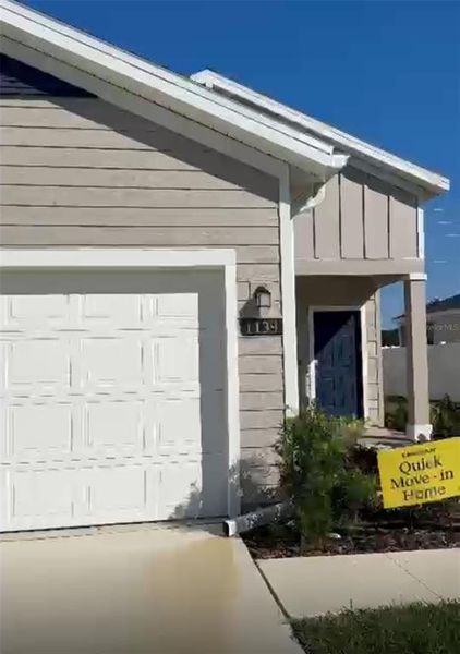 Exterior details and patio area of a home in Heath Preserve: Heath Preserve - The Enclave, Ocala (Image 22).