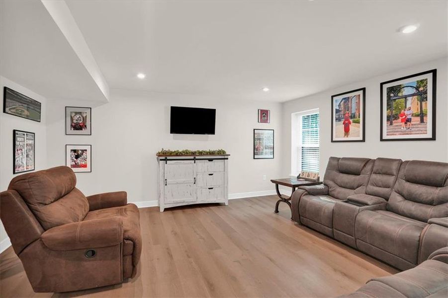Furnished interior view inside a new home in , Fayetteville (Image 66).