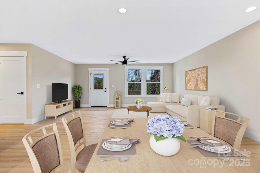 Furnished interior view inside a new home in , Marion (Image 5).