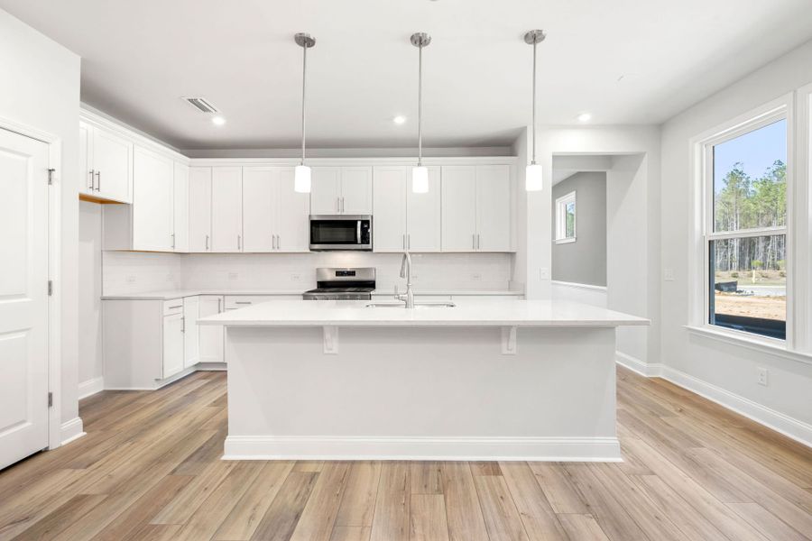 Furnished interior view inside a new home in Sun City Hilton Head, Bluffton (Image 10).