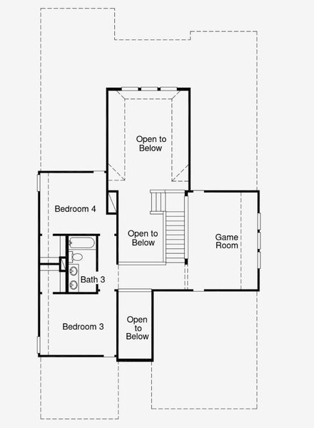 Second Floor Floorplan - Representative Photo