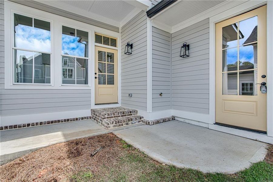 Exterior details and patio area of a home in , Dacula (Image 21).
