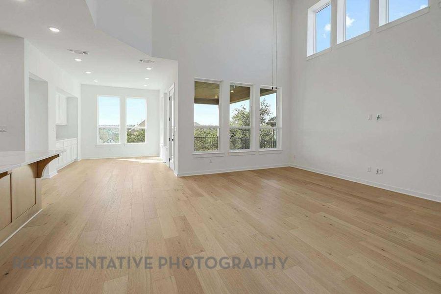 Spacious, unfurnished interior of a new home in Emory Glen, Magnolia (Image 13). Spacious, unfurnished interior of a new home in Emory Glen, Magnolia (Image 13).