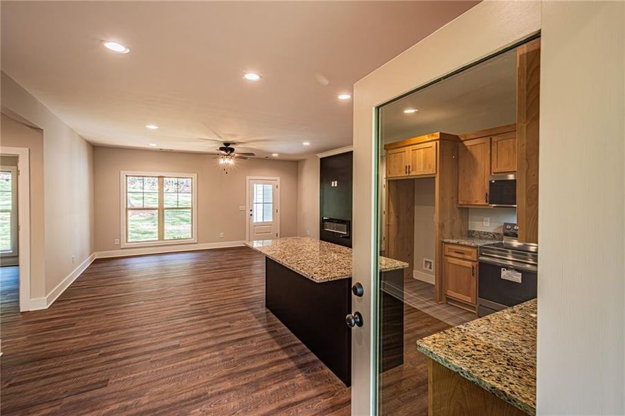 Furnished interior view inside a new home in , Murrayville (Image 7).