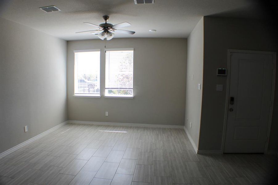 Living Room open to kitchen Living Room open to kitchen