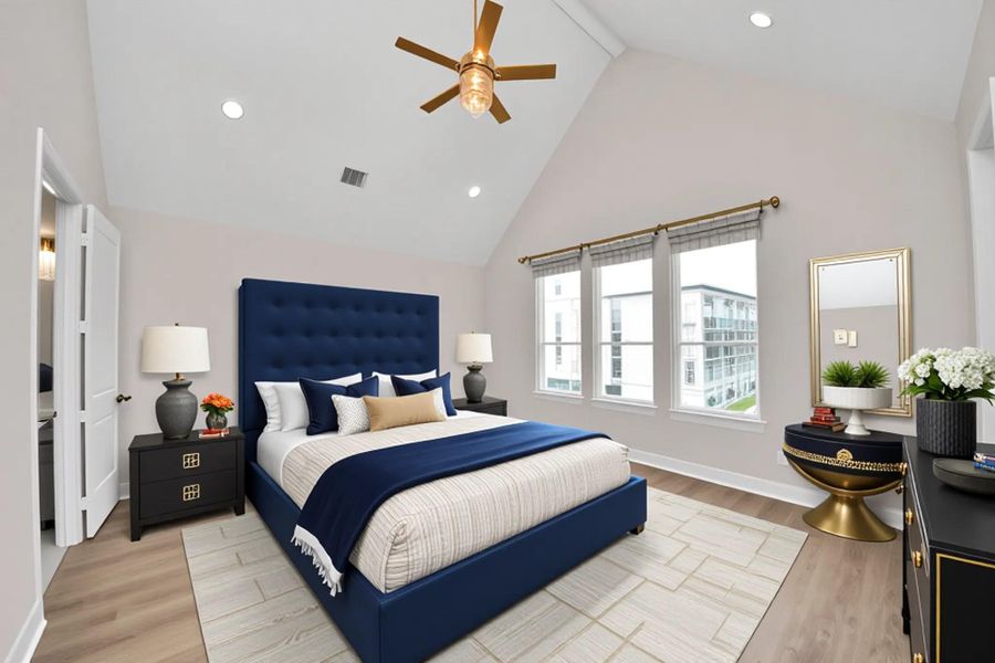 Primary bd. 3rd floor