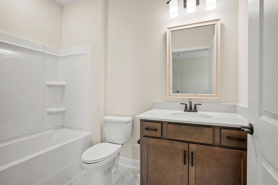 Furnished interior view inside a new home in Carolina Riverside, Belmont (Image 6).