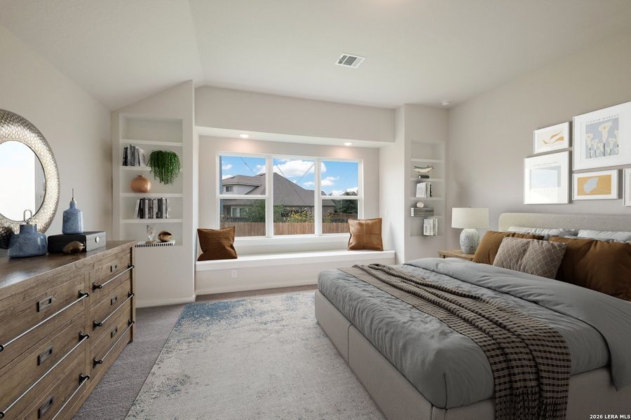 Furnished interior view inside a new home in Foxbrook, Cibolo (Image 8).