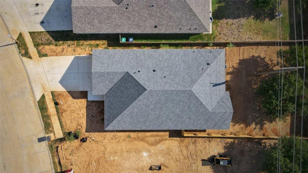 Aerial view of property and surrounding area