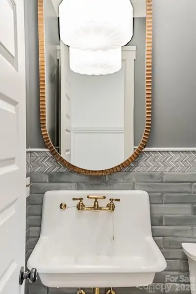 Close-up of interior finishes inside a home in , Charlotte (Image 11).