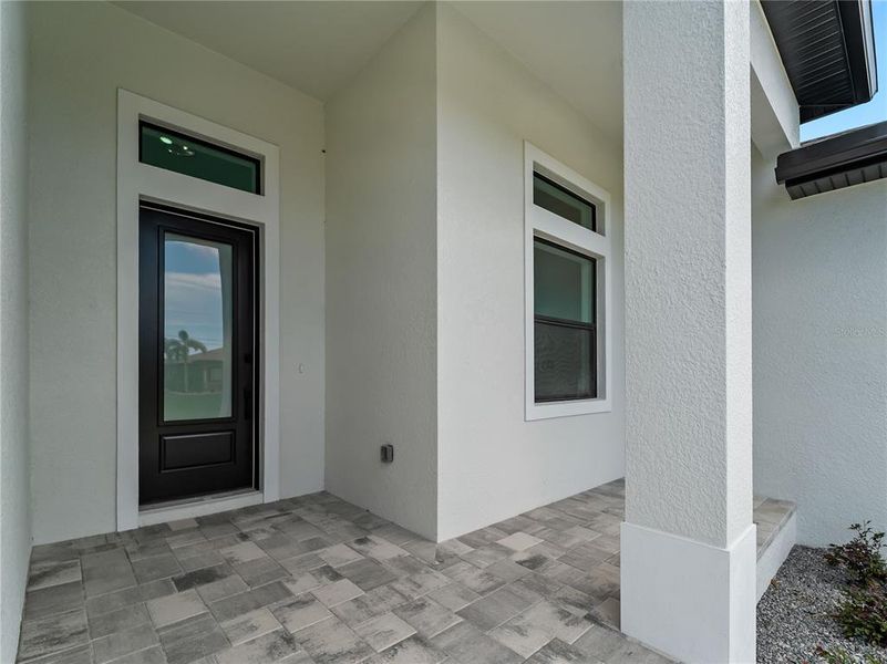 Exterior details and patio area of a home in , Port Charlotte (Image 41). Exterior details and patio area of a home in , Port Charlotte (Image 41).