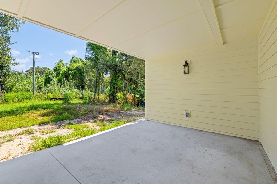 Exterior details and patio area of a home in , Mount Pleasant (Image 30). Exterior details and patio area of a home in , Mount Pleasant (Image 30).