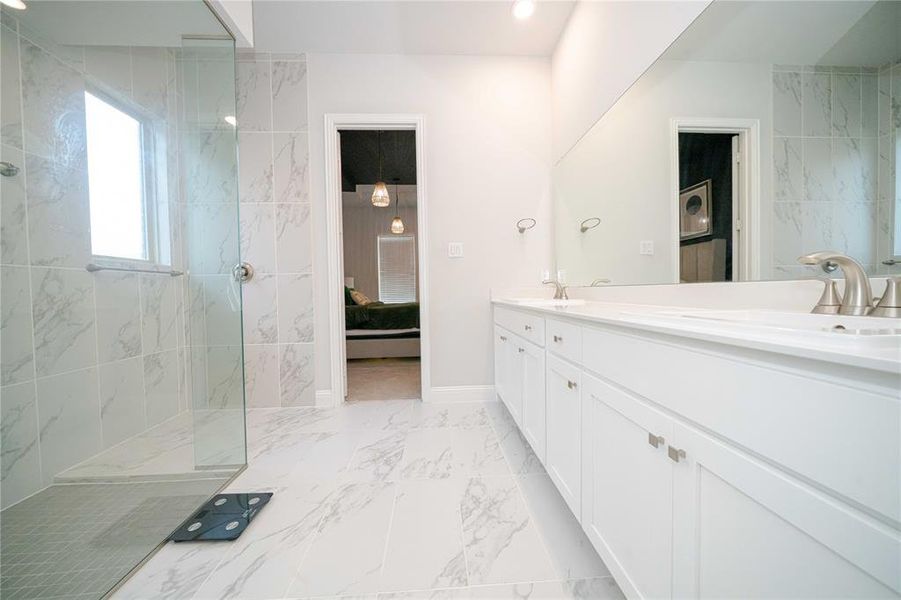 Furnished interior view inside a new home in , Little Elm (Image 10).