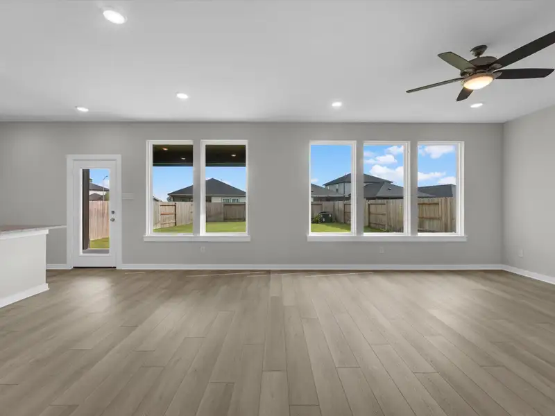 Spacious, unfurnished interior of a new home in Mason Woods, Cypress (Image 12). Spacious, unfurnished interior of a new home in Mason Woods, Cypress (Image 12).