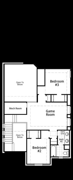 Upstairs Floor Plan