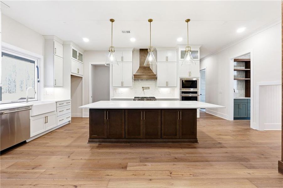 Furnished interior view inside a new home in , Marietta (Image 12).