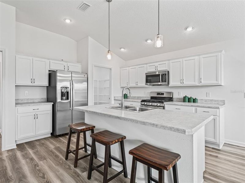 Furnished interior view inside a new home in , The Villages (Image 4).
