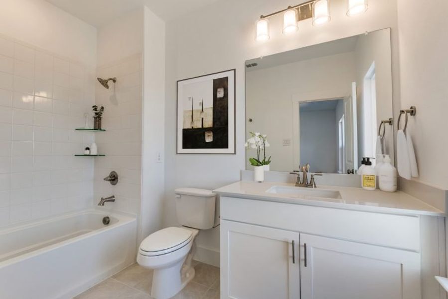 Furnished interior view inside a new home in Talia, Mesquite (Image 27).