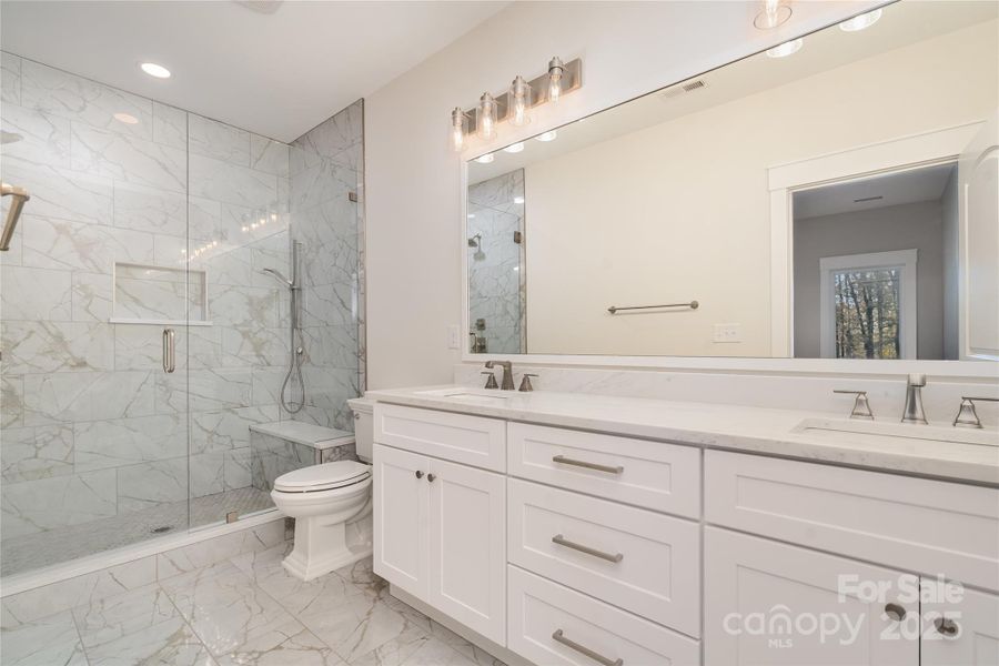 Furnished interior view inside a new home in , Charlotte (Image 8).