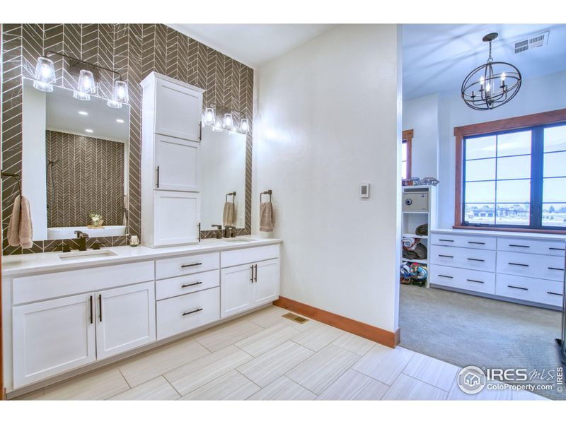 Furnished interior view inside a new home in , Windsor (Image 34).