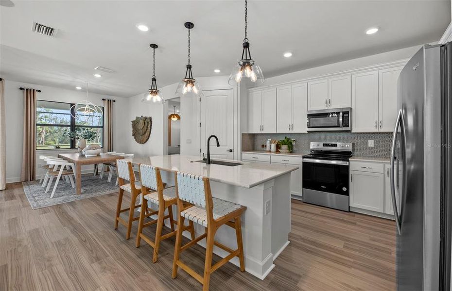 Furnished interior view inside a new home in , Venice (Image 9).