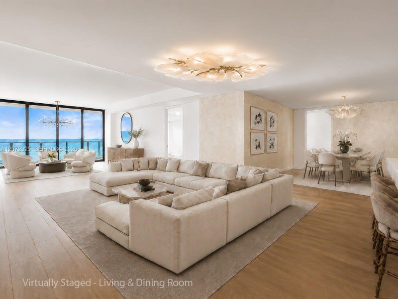 Furnished interior view inside a new home in , Pompano Beach (Image 14).