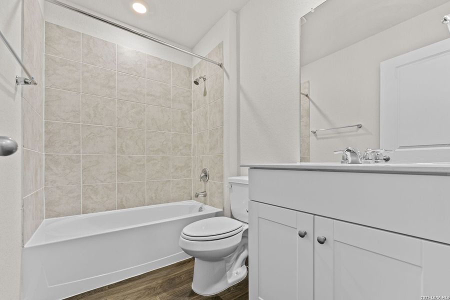 Furnished interior view inside a new home in Applewood, San Antonio (Image 6).