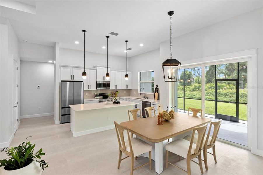 Furnished interior view inside a new home in , North Port (Image 9).