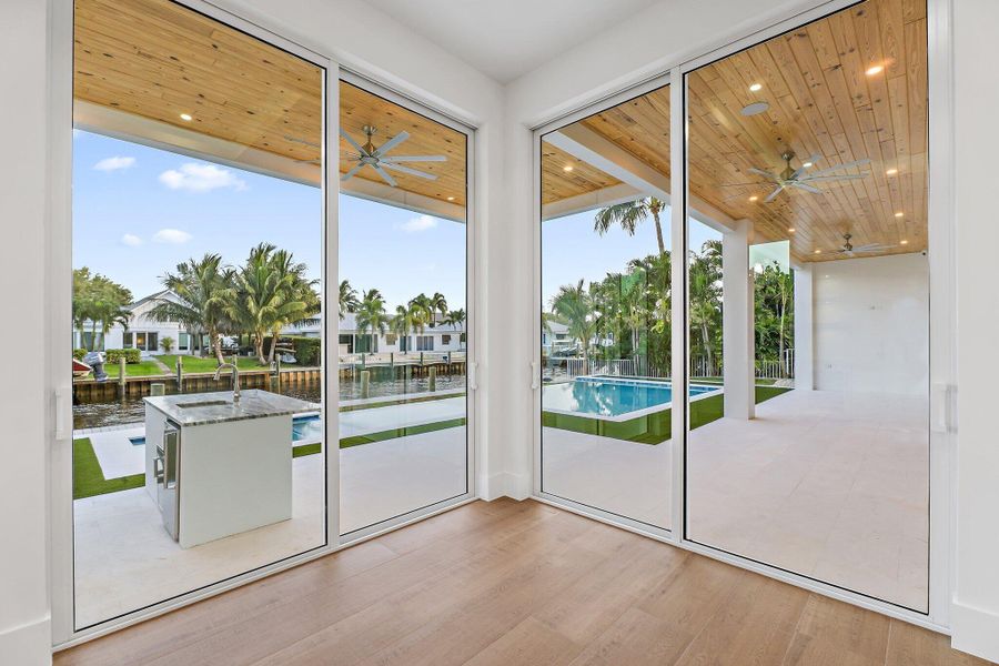 Furnished interior view inside a new home in , Tequesta (Image 6). Furnished interior view inside a new home in , Tequesta (Image 6).