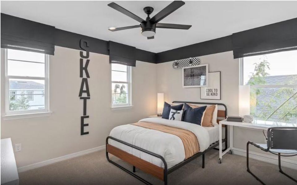 Furnished interior view inside a new home in Grandura, Sarasota (Image 8).