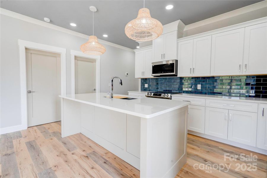 Kitchen View- Large Island for cooking
