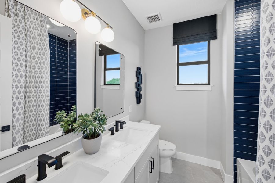 Representative furnished interior of a home built from the Livingston II by Pulte Homes in Marigold, Davie (Image 7).