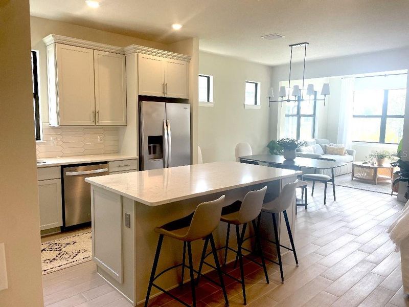 Furnished interior view inside a new home in Preserve at Waterway Village, Vero Beach (Image 35).