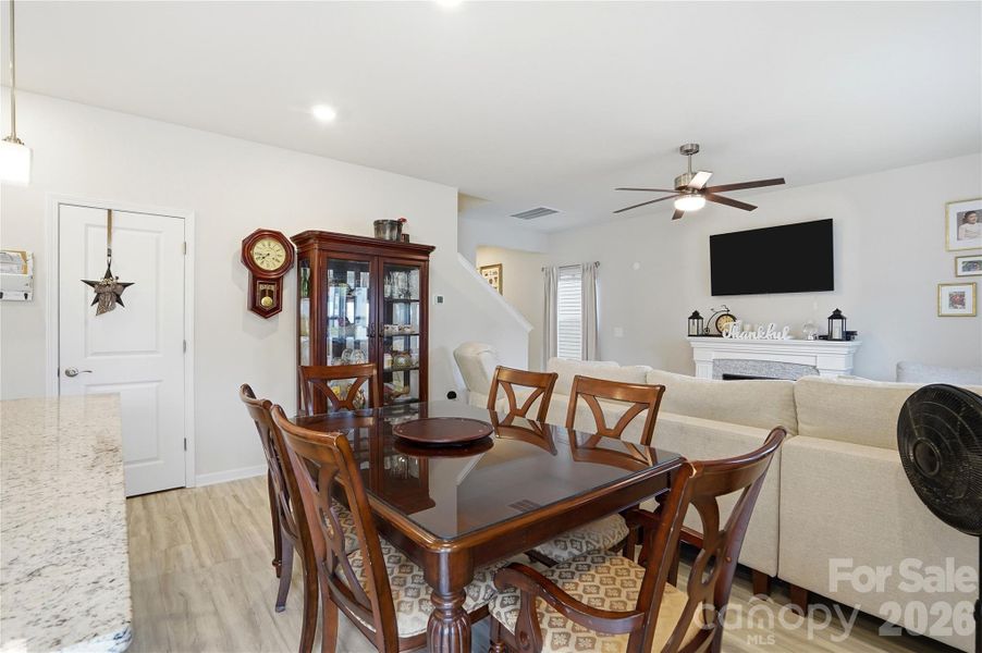 Furnished interior view inside a new home in Morgan Hills, Albemarle (Image 14).